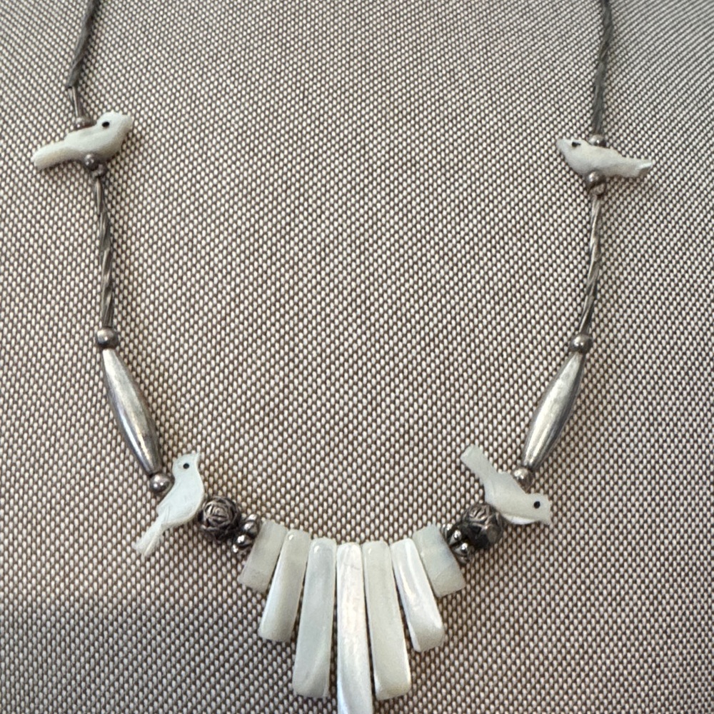 White Bird Accent Pendant Necklace - Brand Unspecified - Picture 2 of 2